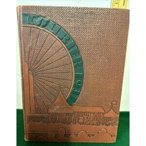 Boise High School Courier Yearbook 1937 Vintage Boise Idaho